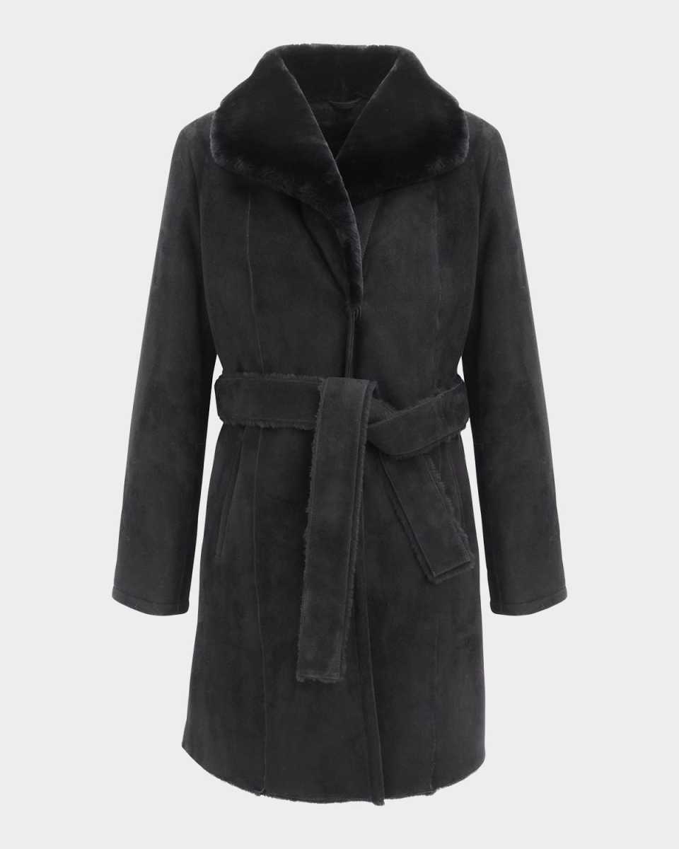 Merino Shearling Lamb Stroller With Belt